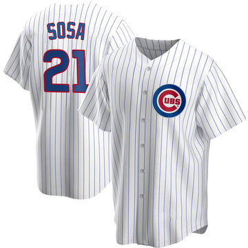 Replica Sammy Sosa Youth Chicago Cubs White Home Jersey