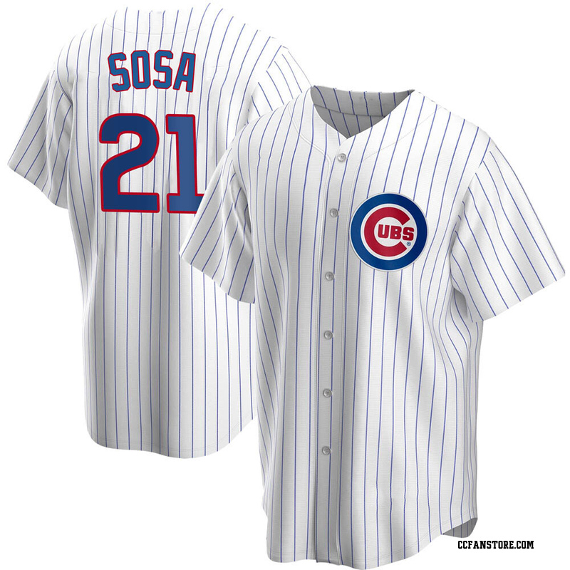 Replica Sammy Sosa Youth Chicago Cubs White Home Jersey