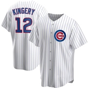 Replica Scott Kingery Men's Chicago Cubs White Home Jersey