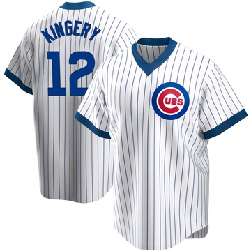 Replica Scott Kingery Youth Chicago Cubs White Home Cooperstown Collection Jersey