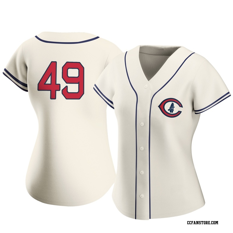 Replica Trent Thornton Women's Chicago Cubs Cream 2022 Field Of Dreams Jersey
