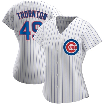 Replica Trent Thornton Women's Chicago Cubs White Home Jersey
