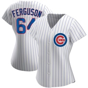 Replica Tyler Ferguson Women's Chicago Cubs White Home Jersey
