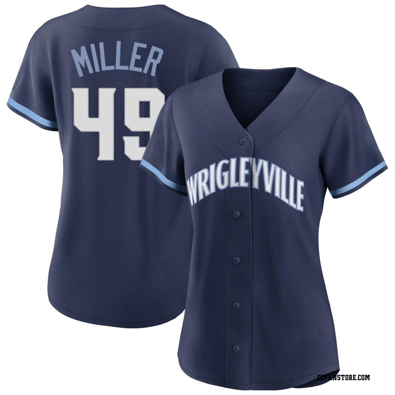 Replica Tyson Miller Women's Chicago Cubs Navy 2021 City Connect Jersey