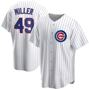Replica Tyson Miller Youth Chicago Cubs White Home Jersey