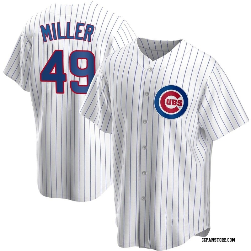 Replica Tyson Miller Youth Chicago Cubs White Home Jersey