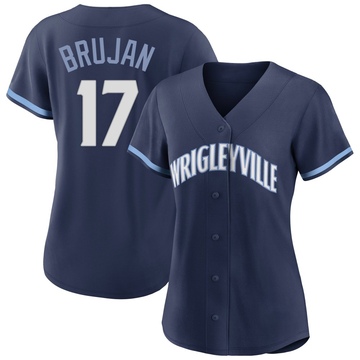 Replica Vidal Brujan Women's Chicago Cubs Navy 2021 City Connect Jersey