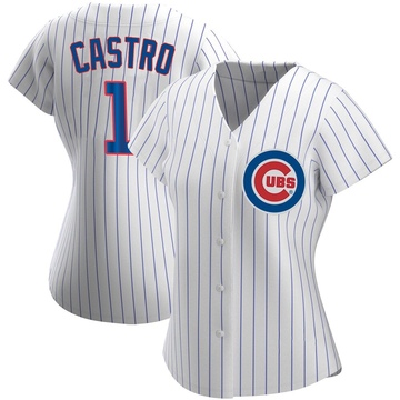 Replica Willi Castro Women's Chicago Cubs White Home Jersey