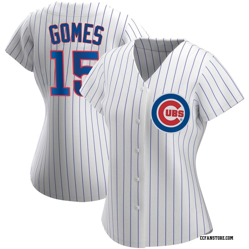 Replica Yan Gomes Women's Chicago Cubs White Home Jersey